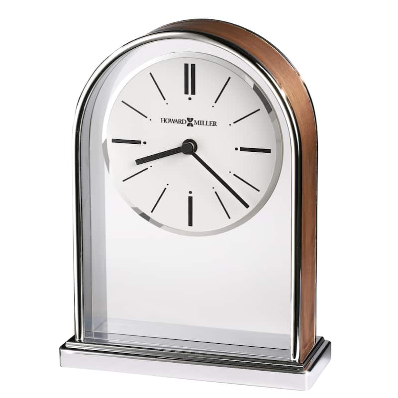 Howard Miller Milan Modern Sleek Chic Table Clock