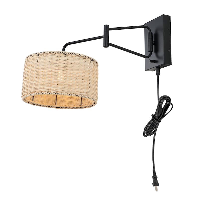 SAFAVIEH Lighting Liebgard Wall Sconce (Set of 2) - 10" W x 21" D x 12" H - 10Wx21Dx12H