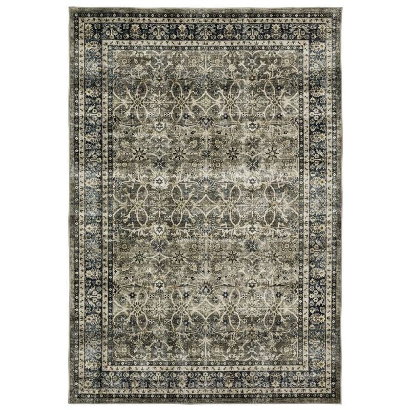 HomeRootsOriental Traditional Rectangle Area Rug