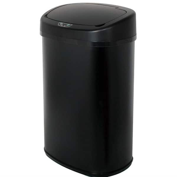 Kitchen Trash Can 13 Gallon Plastic Swing With Lid Garbage NEW