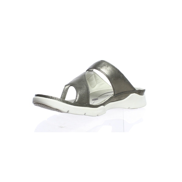 silver sandals size 12