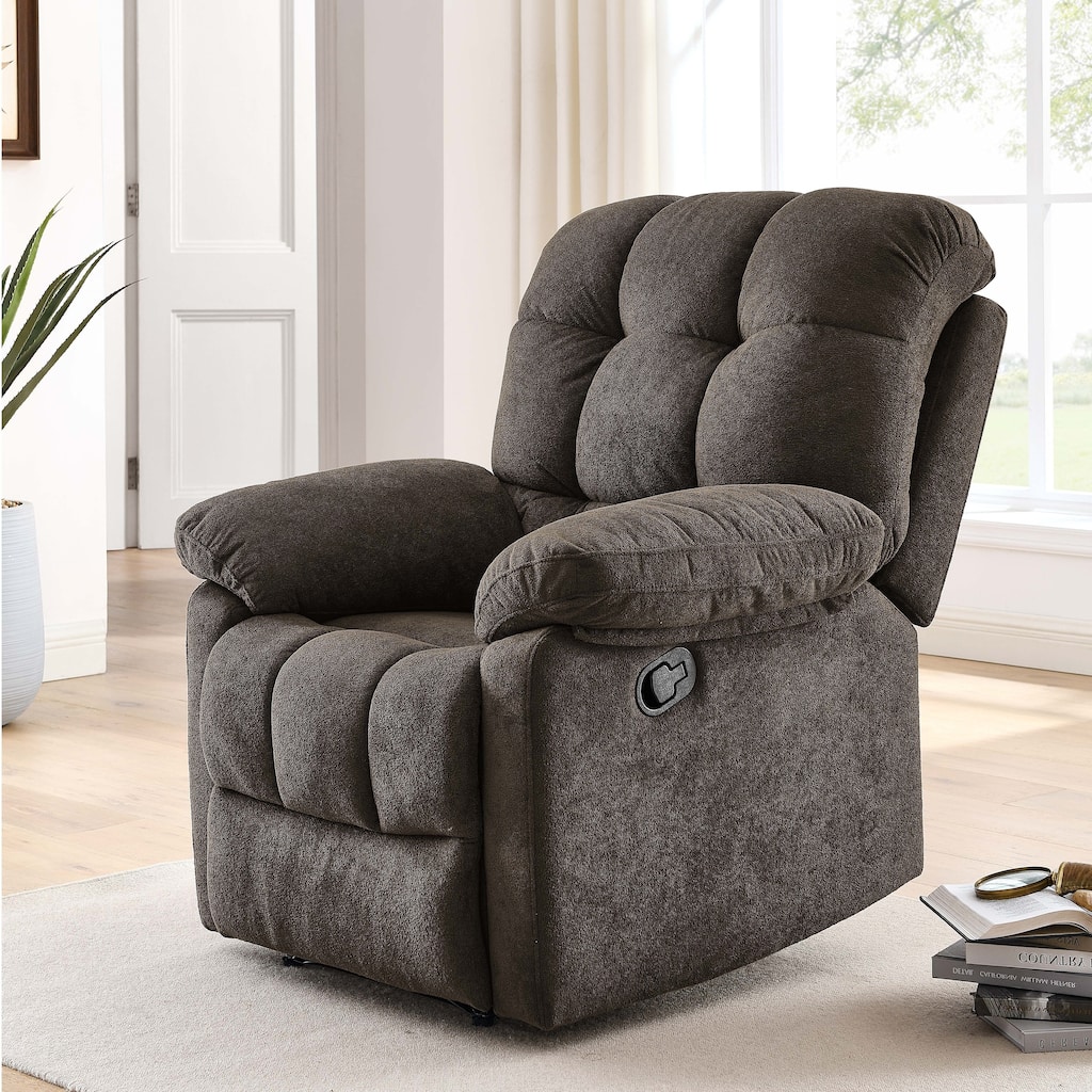 Devonaire Manual Recliner with Padded Arms