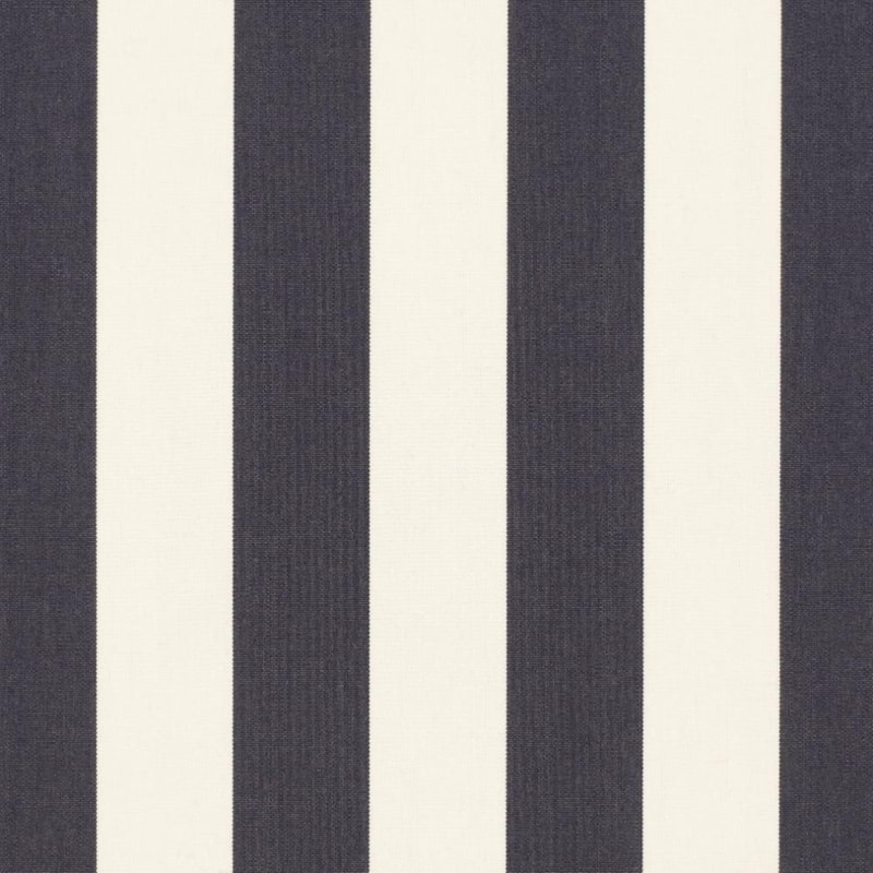 Sunbrella Stripe Fabric 1-Piece Indoor/Outdoor Lumbar Pillow, 22"W x 9"L, Maxim Classic - 22"W x 9"L