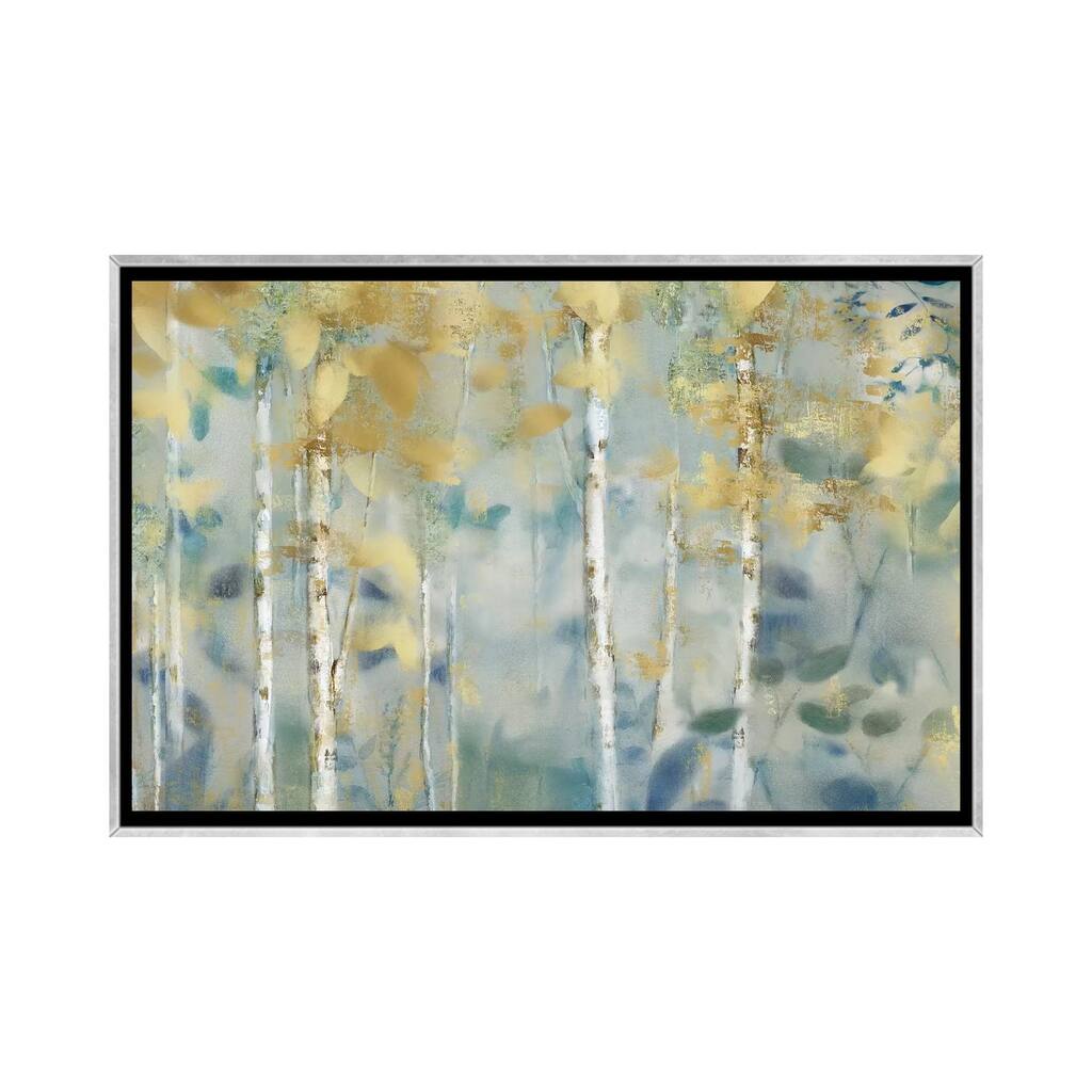 iCanvas "Gilded Forest II" by Nan Framed