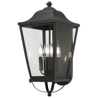 The Great Outdoors 73282 Savannah 4 Light 21" Tall Outdoor Wall Mount