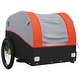 preview thumbnail 3 of 59, vidaXL Bike Trailer Kids Bicycle Cargo Wagon Buggy Carriage Cycle Trailer Iron