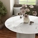 preview thumbnail 13 of 22, Furniture of America Astra Modern Wood Round Dining Table with Fluted Base
