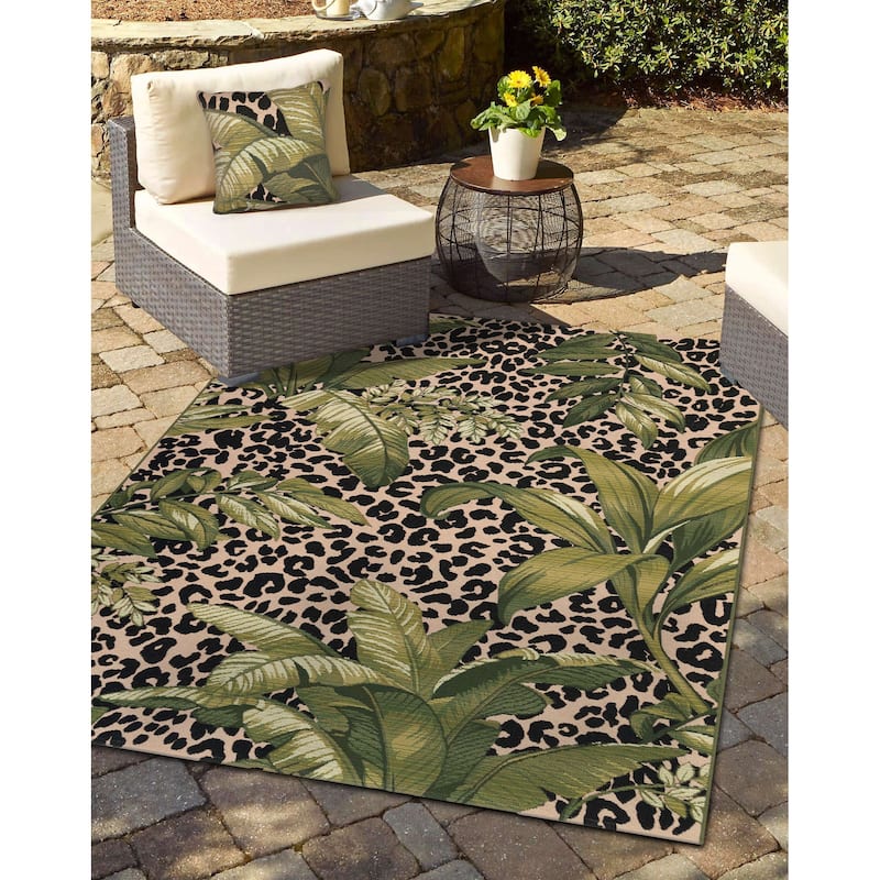 Liora Manne Marina Safari Indoor/Outdoor Pillow