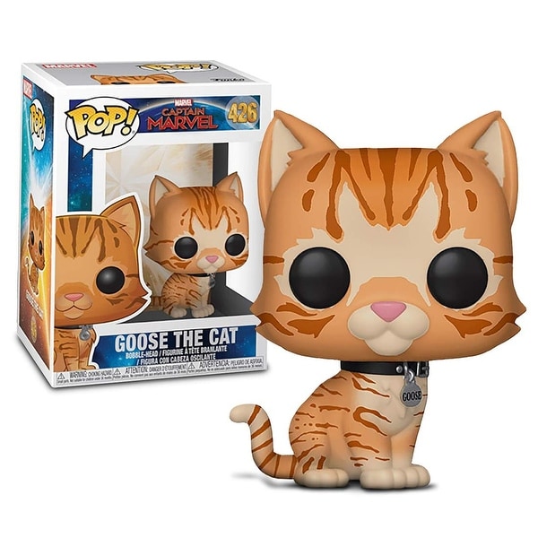 goose the cat pop figure