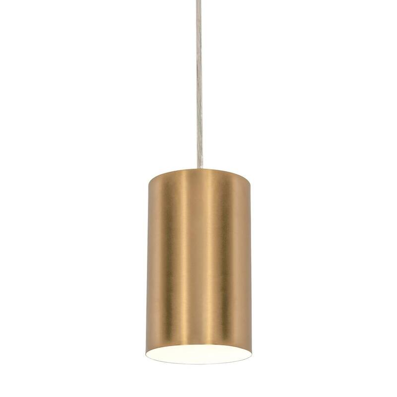 AFX TYKP04MB Tyke 4" Wide Mini Pendant - Satin Brass