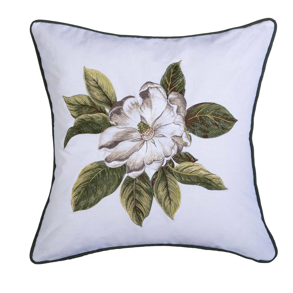 Garden Magnolia Pillow