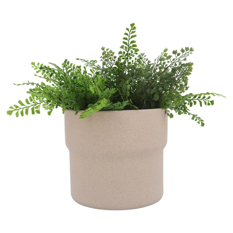 Sagebrook Home Mushroom Set of Three Ceramic Planters - 10" x 10" x 9"