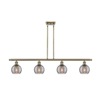 Innovations Lighting 516-4I 9 48 Athens Deco Swirl Chandelier Athens