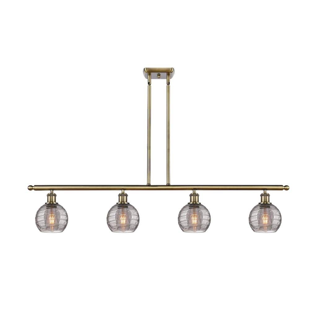 Innovations Lighting 516-4I 9 48 Athens Deco Swirl Chandelier Athens