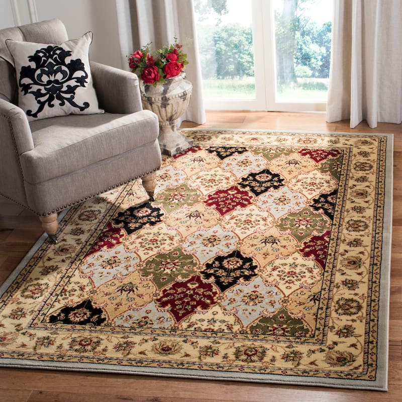 SAFAVIEH Lyndhurst Marylyn Traditional Oriental Rug - 4' x 6' - Grey/Multi