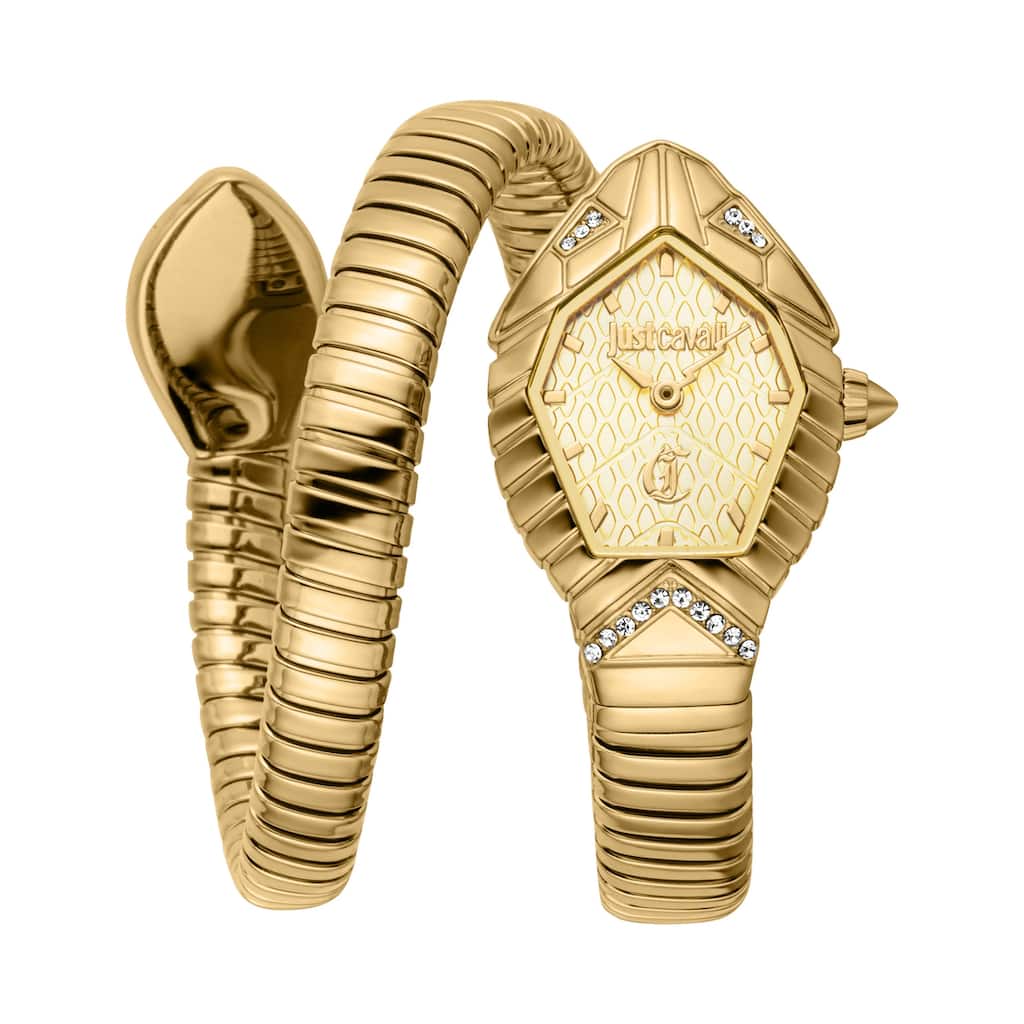 Just Cavalli Women's JC1L356M0025 Quartz Watch - Gold-Tone