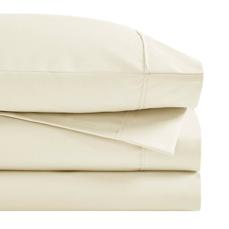 Superior Cotton Blend Solid 1500 Thread Count Deep Pocket Bed Sheet Set