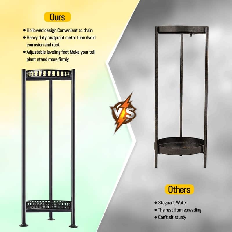 Plant Stand Indoor Outdoor - 11.8 x 11.8 x 30 inches