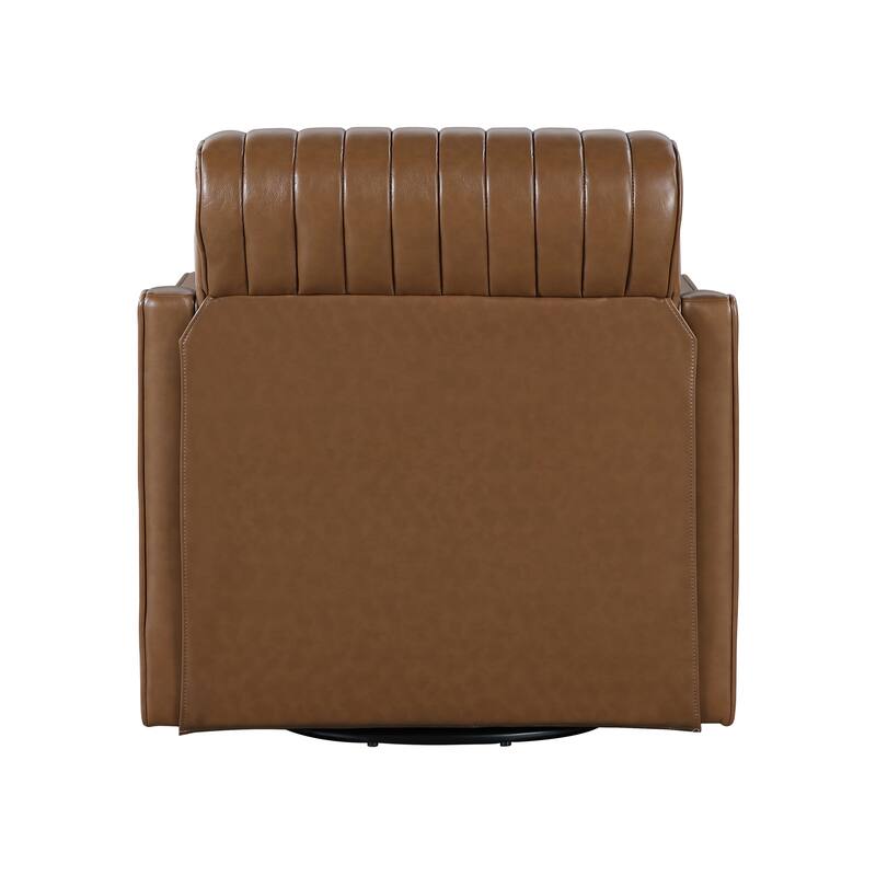 Seroa Faux Leather Swivel Chair