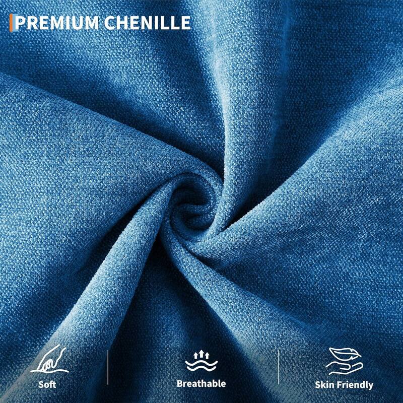 89" Futon Sofa Bed, with Adjustable Backrest & Armrest