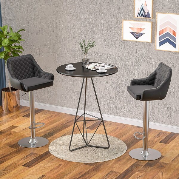 Strick Bolton Lega Modern Adjustable Swivel Bar Stool On Sale
