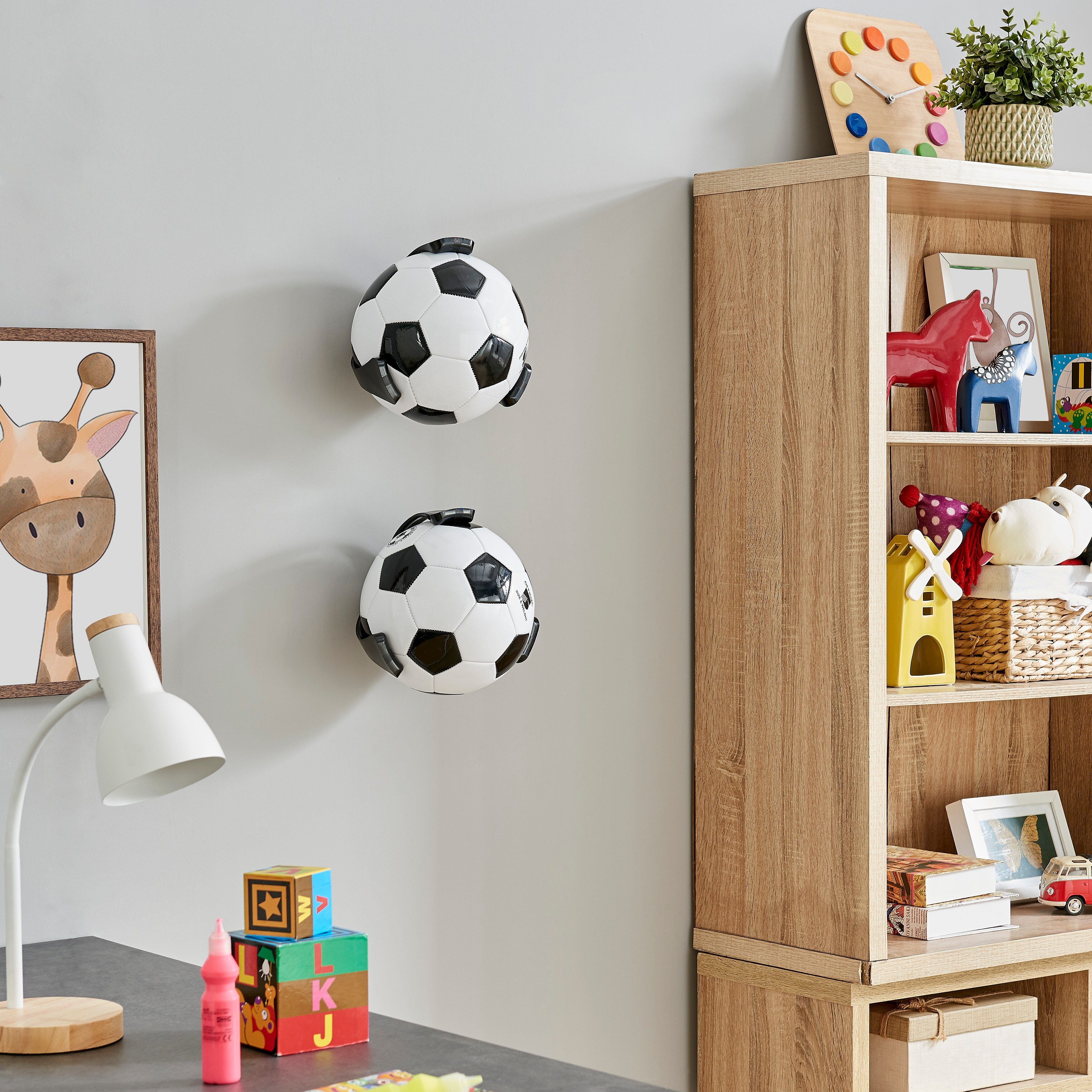 soccer ball holder