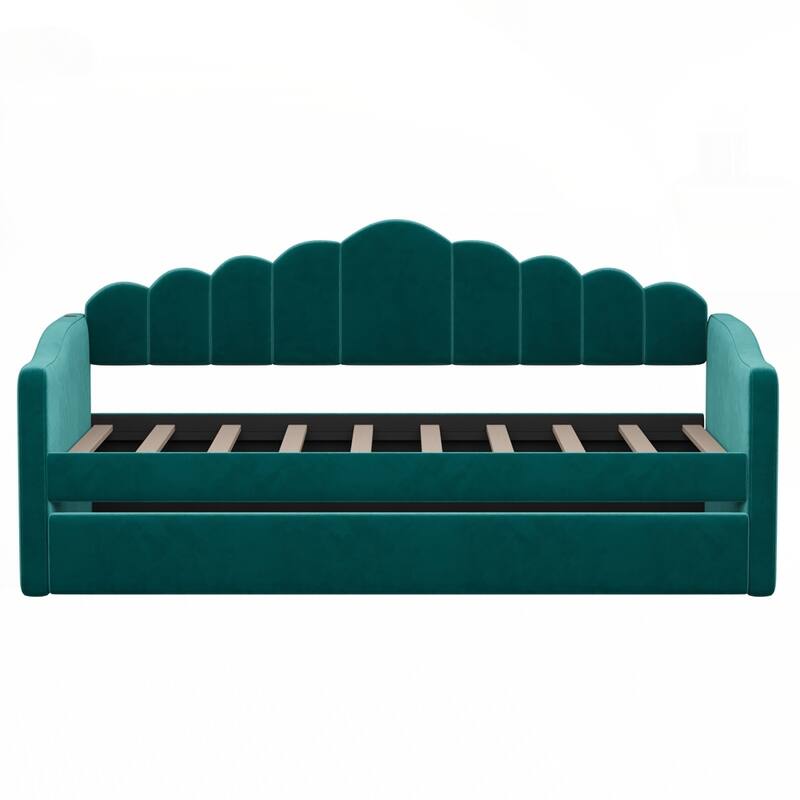 Velvet Sofabed with USB Charging Ports