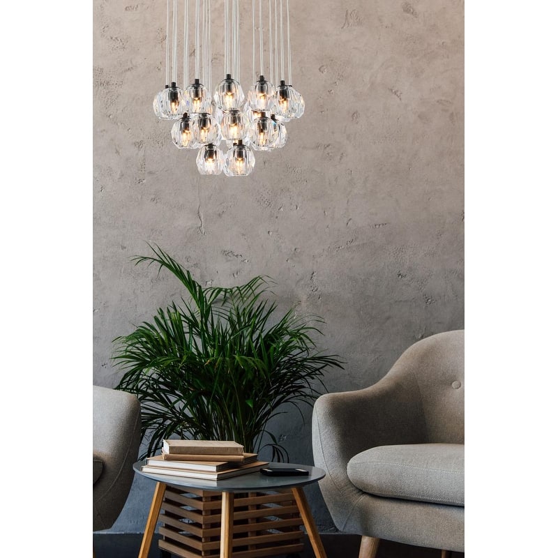 Ella 19-Inch 24-Lights Pendant - N/A