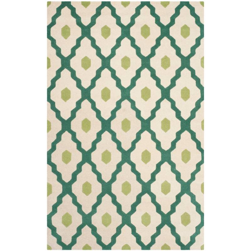 SAFAVIEH Handmade Chatham Sutapa Modern Moroccan Wool Rug