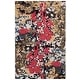 preview thumbnail 23 of 37, SAFAVIEH Handmade Blossom Yadviga French Country Floral Wool Rug 4' x 6' - Green/Ivory - Rectangle