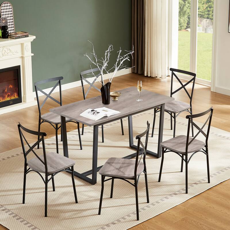 Kitchen Table Set Perfect for Kitchen, Breakfast Nook, Living Room Occasions