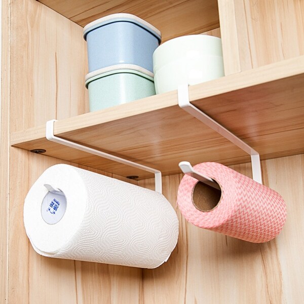 Under counter deals towel rack