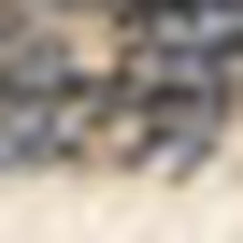 HomeRoots Abstract Modern Rectangle Area Rug - 5' X 8'