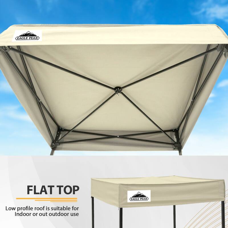 EAGLE PEAK Flex Compact 4x4 Pop-up Canopy Changing Room, Portable Privacy Dressing Room