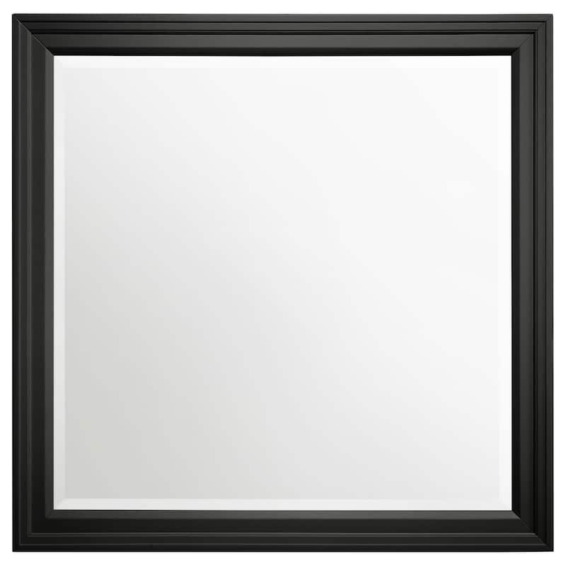 Sandy Beach Panel Black 4-Piece Bedroom Set