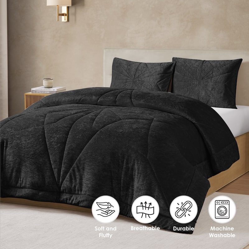 Gabriel Geometric Quilted Comforter Set