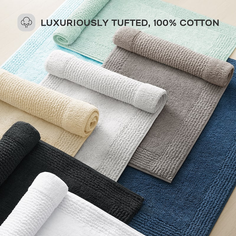 Madison Park Signature Splendor 100-percent Cotton Tufted 3000 GSM Reversible Bath Rug