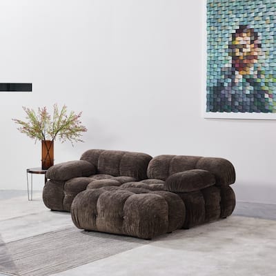 Daimion 3 Pieces Upholstered Sectional