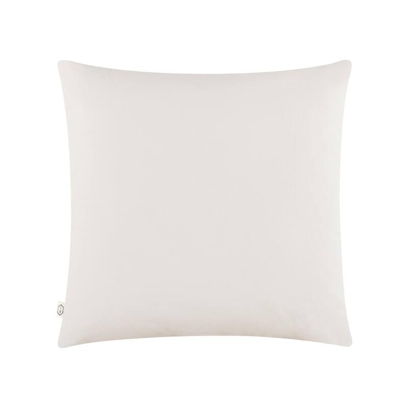 Indigo Road by Egypt Sherrod Kanoko Shibori Chevron Cotton 1-Piece Decorative Pillow