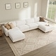 preview thumbnail 110 of 149, Pamela Oversized Modular Sectional Sofa Couch