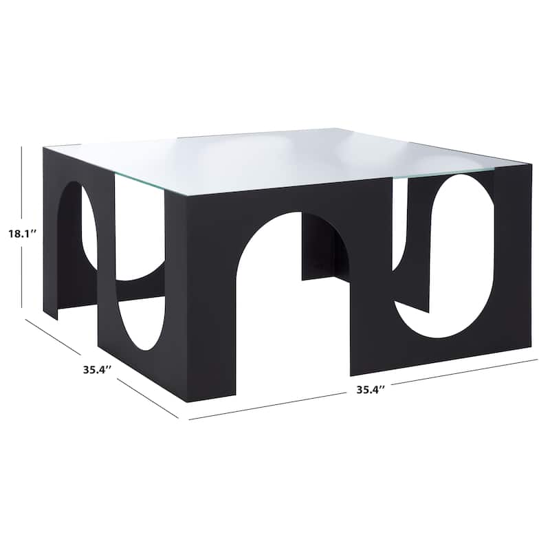SAFAVIEH COUTURE Brayberry Metal Coffee Table - 35"W x 35"D x 35"H