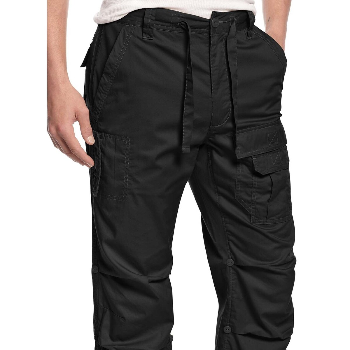 sean john men's pleat pocket flight cargo pants