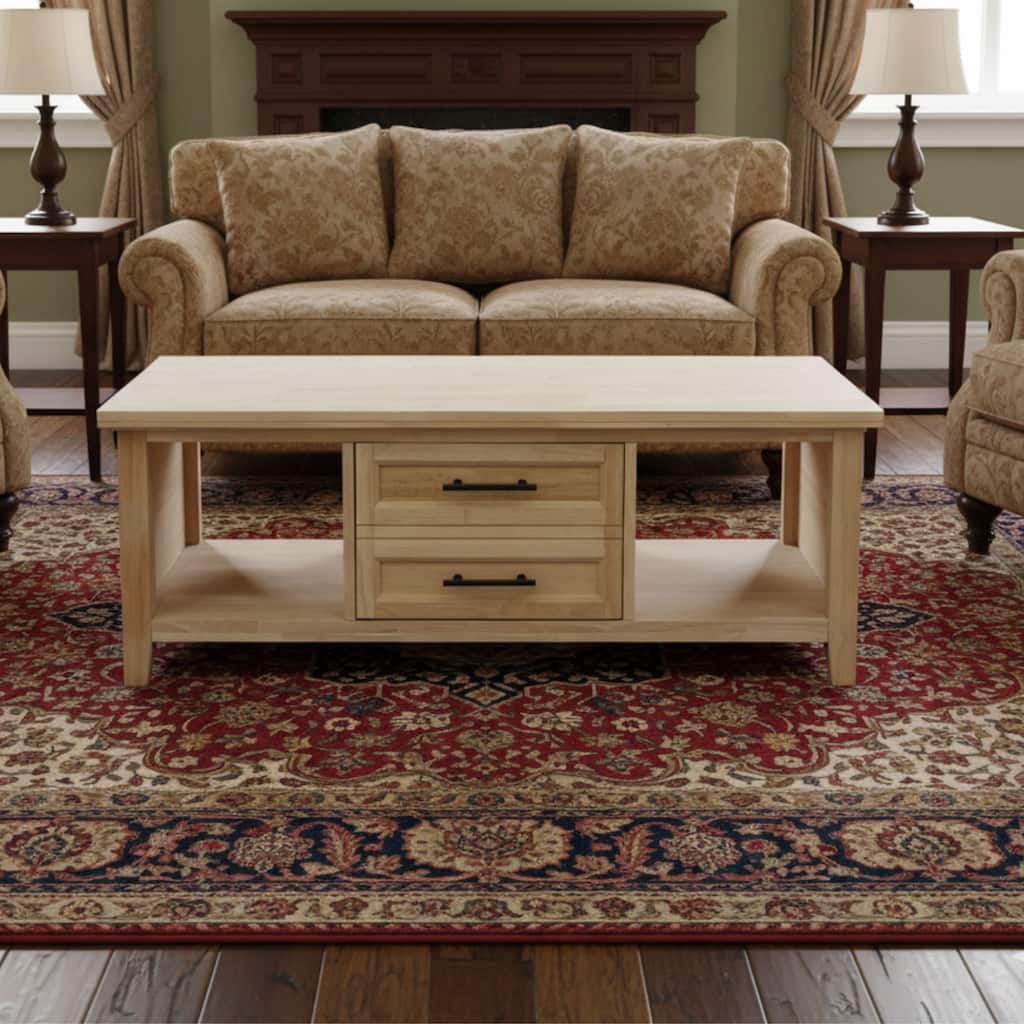 Sanibel Solid Wood Coffee Table