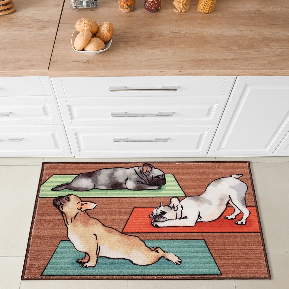 Liora Manne Siena Downward Dogs Indoor Mat