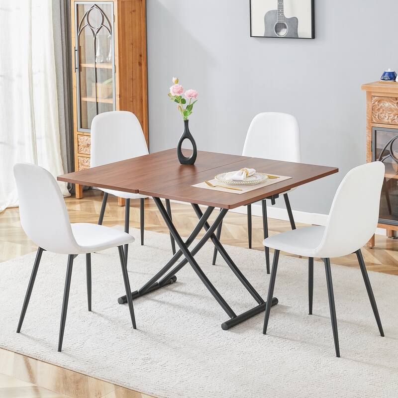 Linen Dining Chairs Side Chairs Table & Chairs Sets, Dining Table Coffee Table Bar Table with Adjustable Height