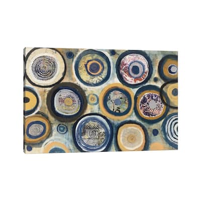 iCanvas "Circle Song" by Cheryl Warrick Canvas Print
