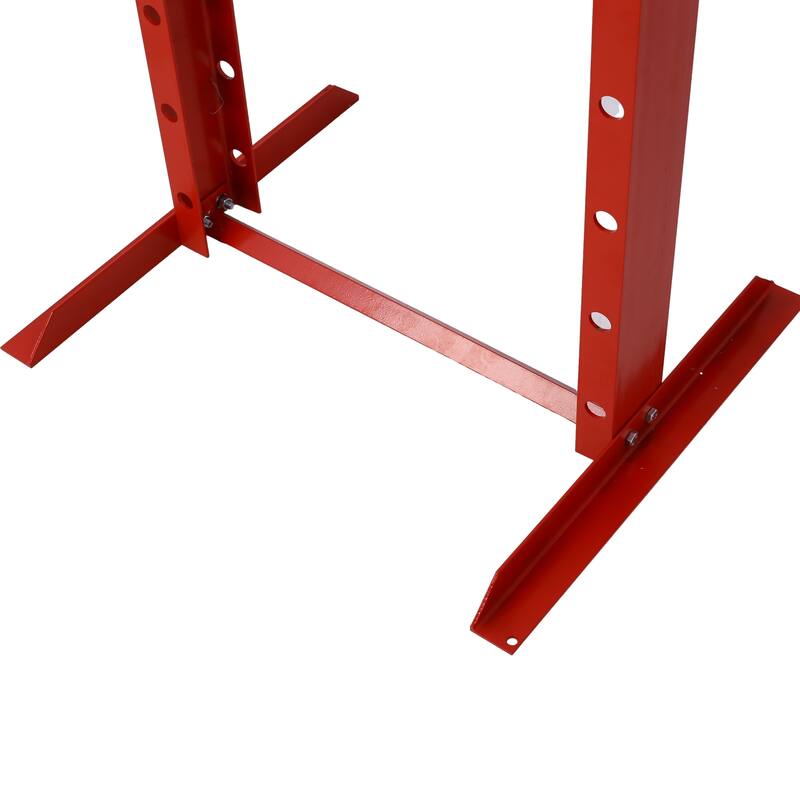 20 Ton Hydraulic Shop Press With Working Table H-Frame Garage Press Including Bending Straightening Pressing Components