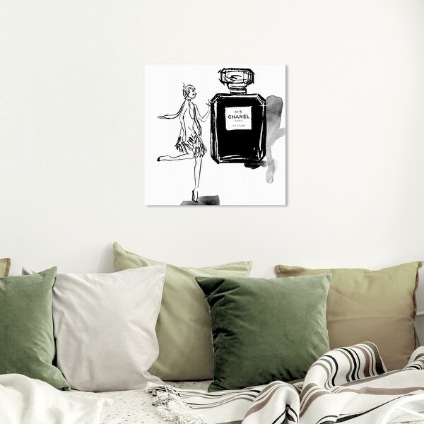 No.5 CHANEL アート作品 Oliver Gal Oliver Gal White Framed Canvas Fashion Wall Pop Art Chanel