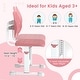 preview thumbnail 28 of 28, Costway Kids Desk Chair with Adaptive Double Backrest, Adjustable - See Details