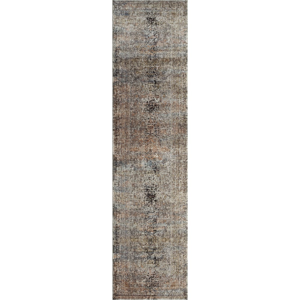 Charcoal / Earth Area Rug